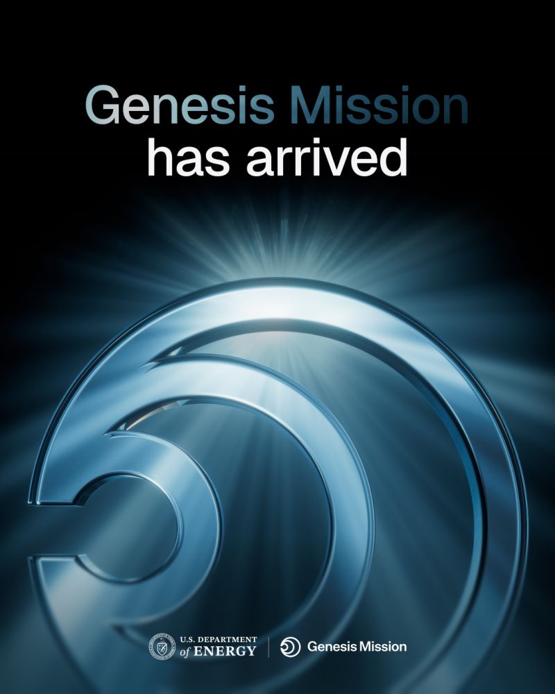 Genesis Mission graphic from the U.S. Department of Energy